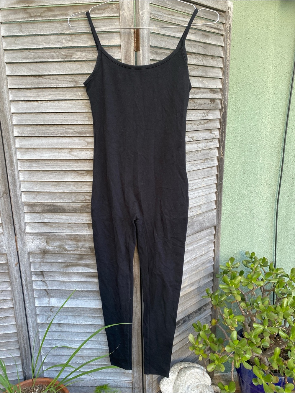 Forever 21 Black Slim Tank Jumpsuit